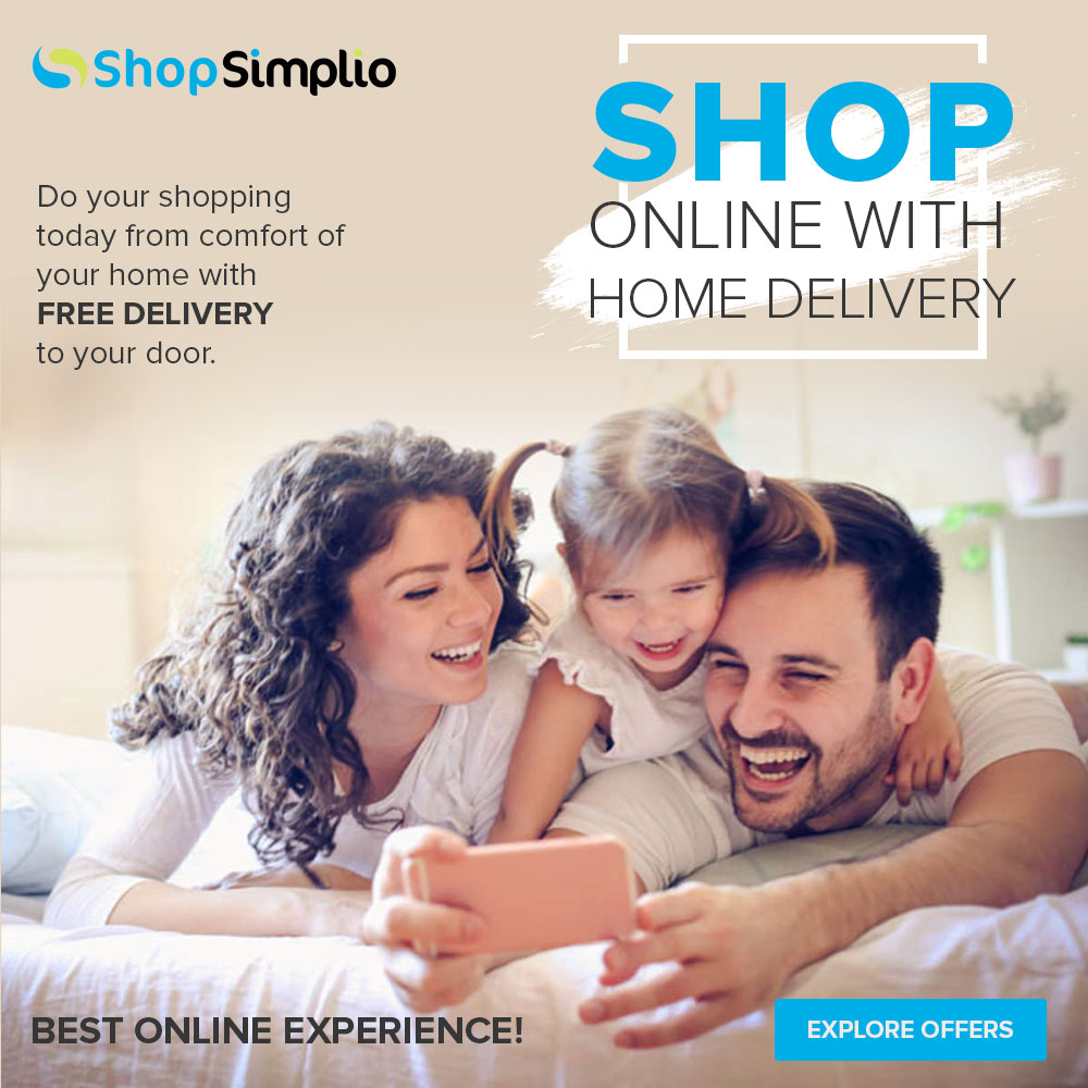 Shop online with home delivery